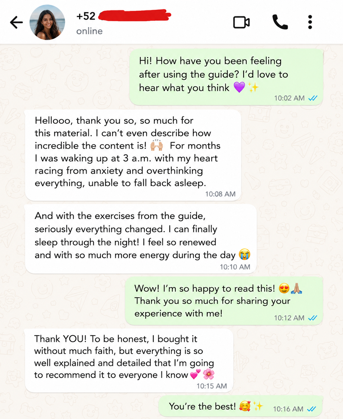 Reader feedback conversation 2